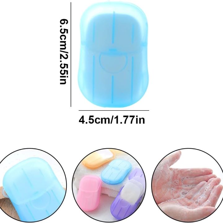 صابونة ورقية باكيت للحقيبة