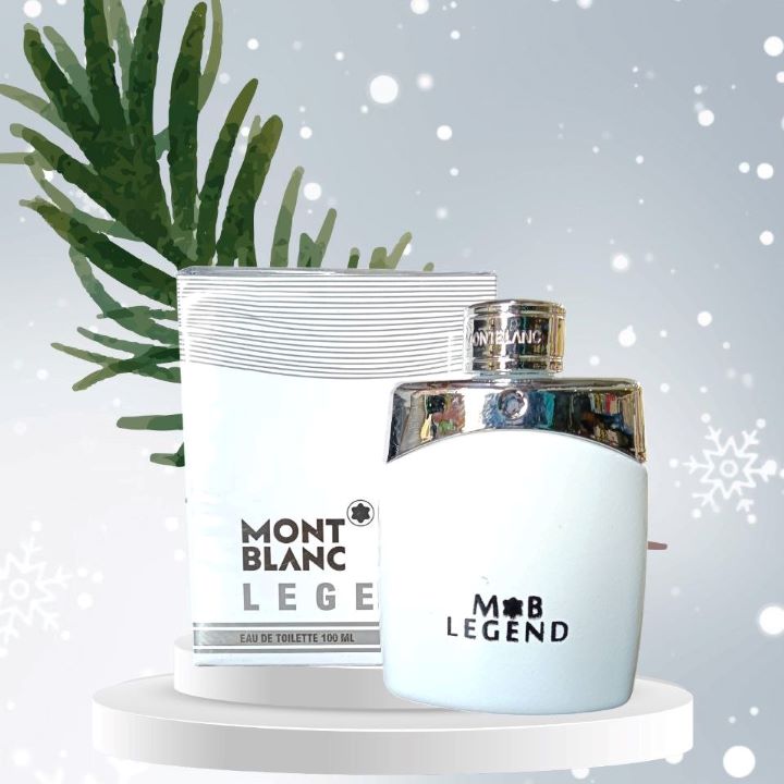 مونت بلانك ليجند ابيض عطر رجالي كوبي 100 مل