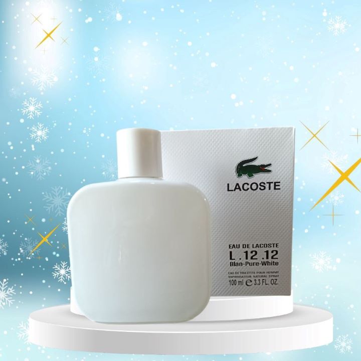 لاكوست L.12.12 وايت عطر رجالي كوبي 100 مل