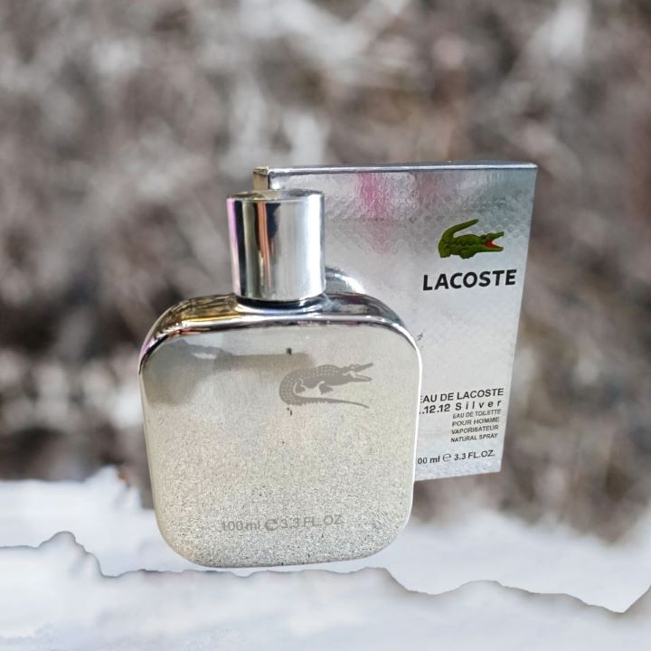 لاكوست L.12.12 سيلفر عطر رجالي كوبي 100 مل