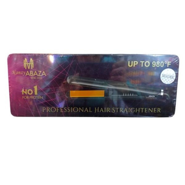 اباظة مكوة للشعر علبة صفيح كوري