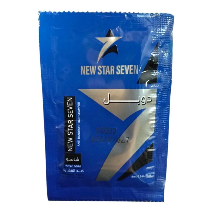 نيو ستار شامبو ضد القشرة شريط 10 كيس