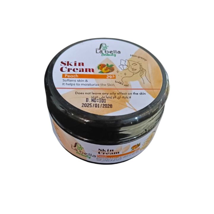 لابيلا كريم مرطب للبشرة بالخوخ 100 مل