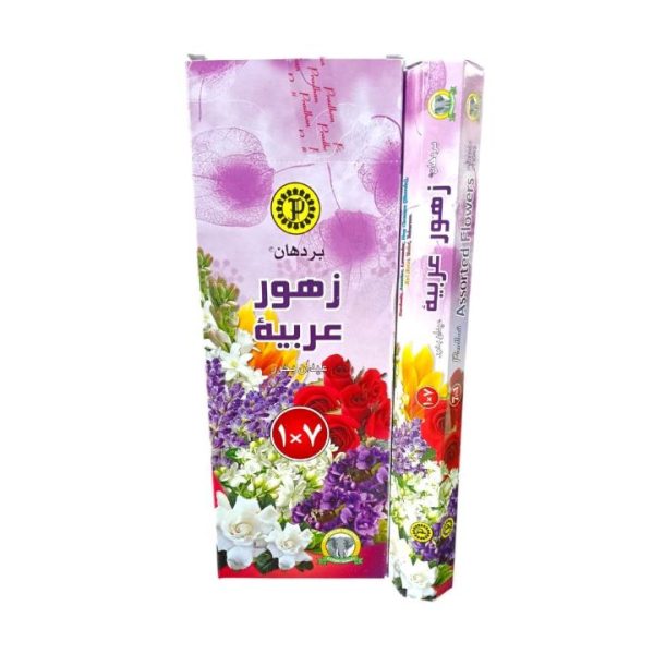 بردهان بخور سداسي 7*1 زهور عربية 20 عود