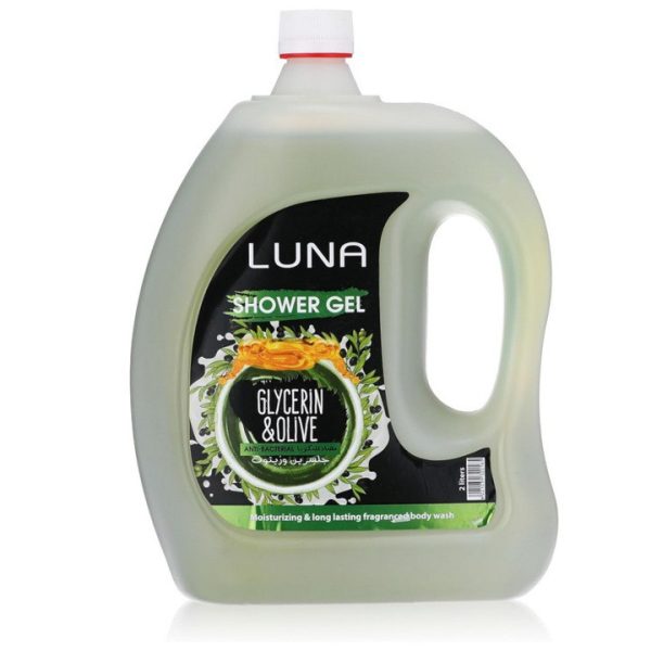 لونا شاور جليسرين وزيتون 2 لتر