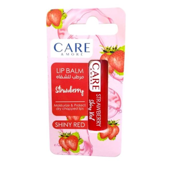 كير اند مور مرطب الشفاه بالفراولة 4 جم