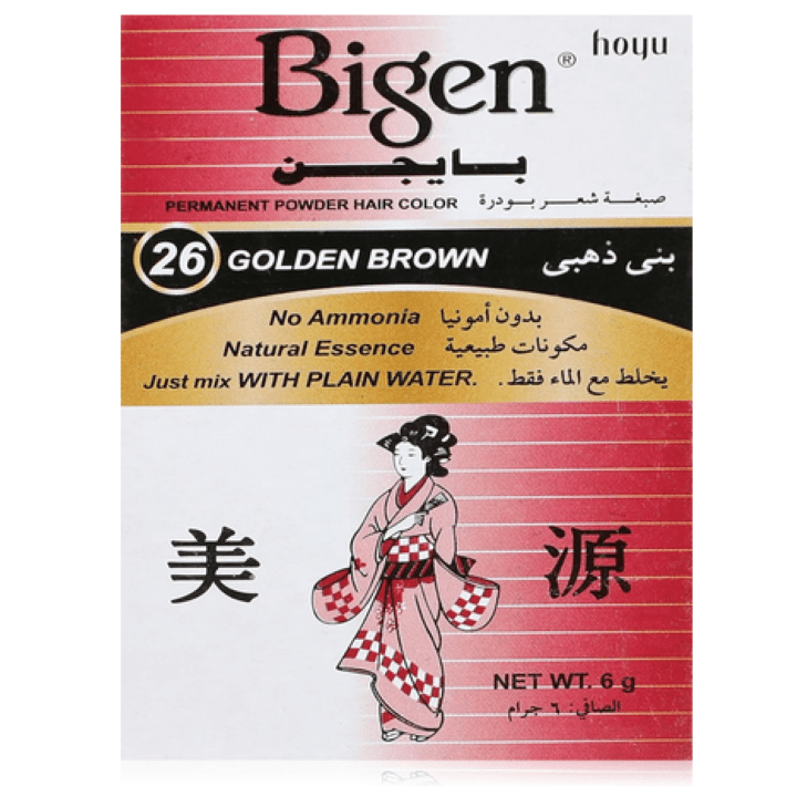 بايجن صبغة بني ذهبي 26