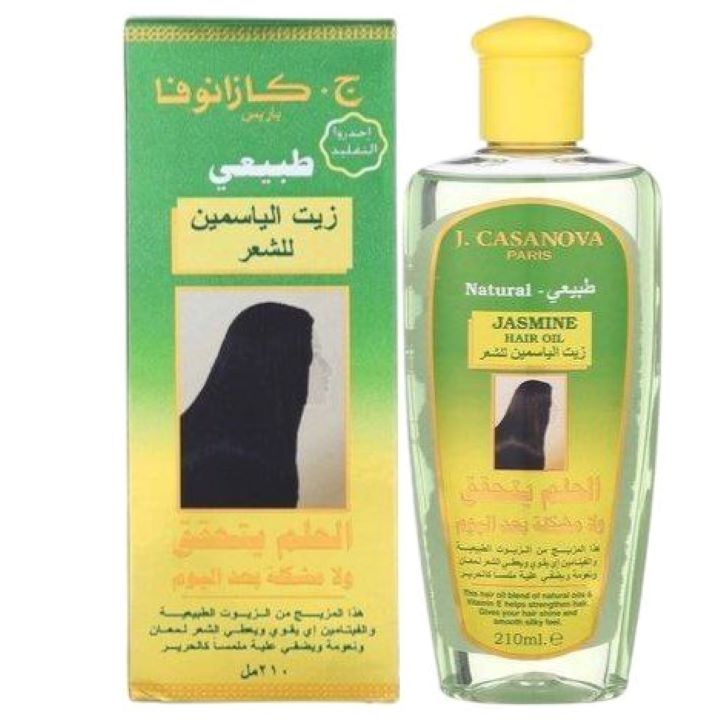 كازانوفا زيت شعر بالياسمين 210 مل
