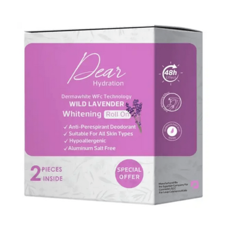 دير مزيل عرق رول لافندر عرض قطعتين