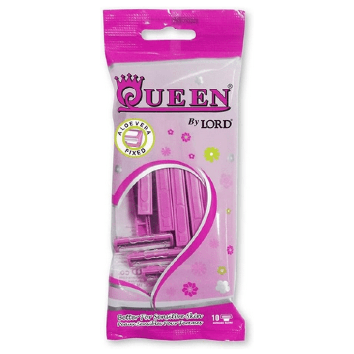 كوين شفرات حلاقة نسائي كيس 10 قطع