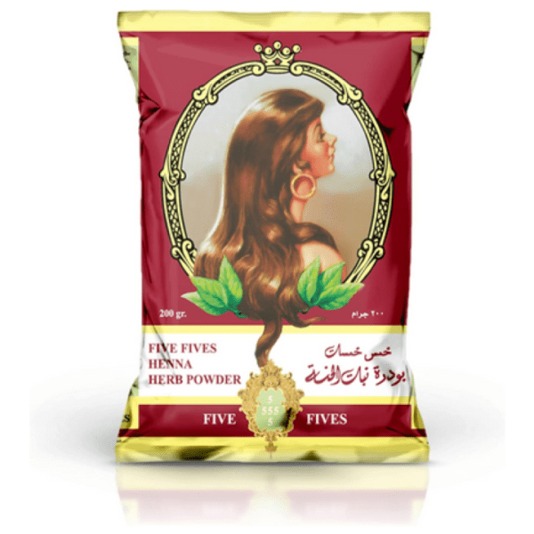 خمس خمسات حنة الشعر 200 جم