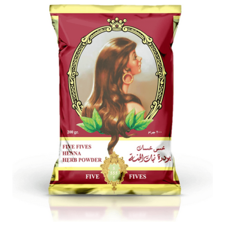 خمس خمسات حنة الشعر 200 جم
