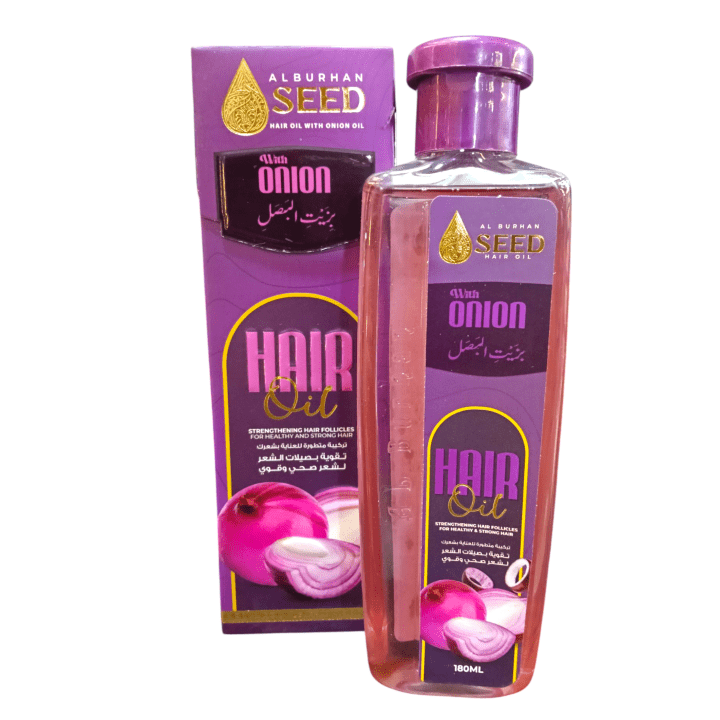 البرهان سيد زيت شعر بزيت البصل 180 مل