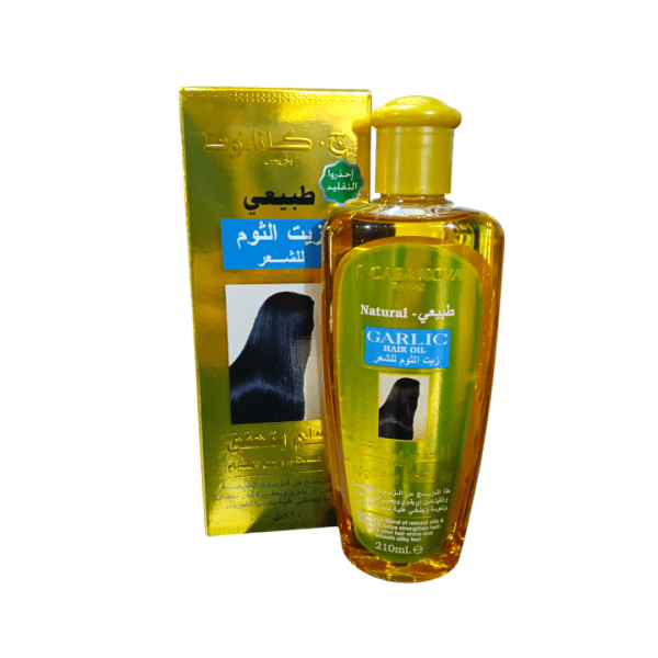 كازانوفا زيت شعر بزيت الثوم 210 مل