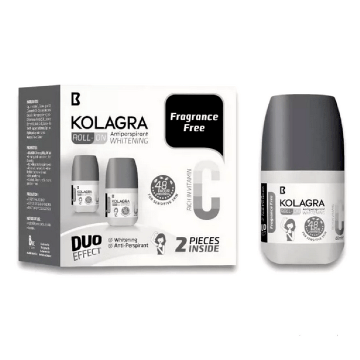 كولاجرا مزيل عرق رول بدون رائحة 60 مل عرض 1+1