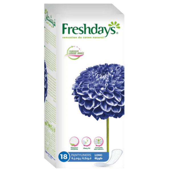 فريش دايز فوط يومية طويلة 18 فوطة