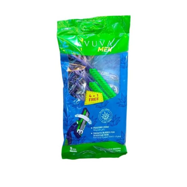 افوفا شفرات رجالي 3 شفرات 5 قطع