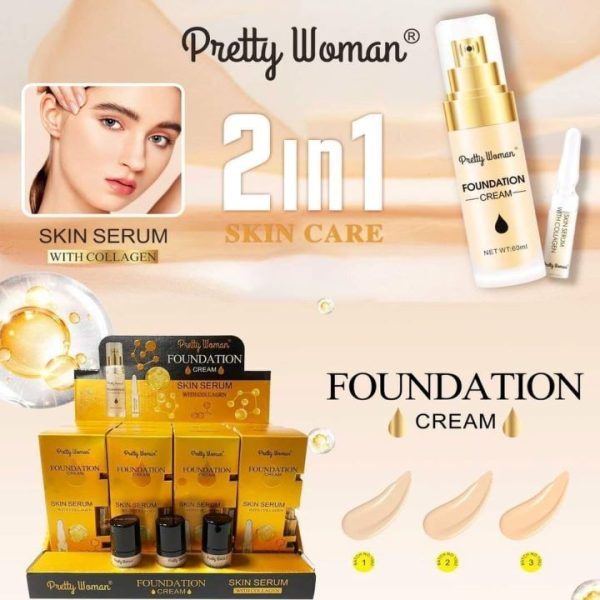 بريتي ومان فونديشن + كولاجين سيروم