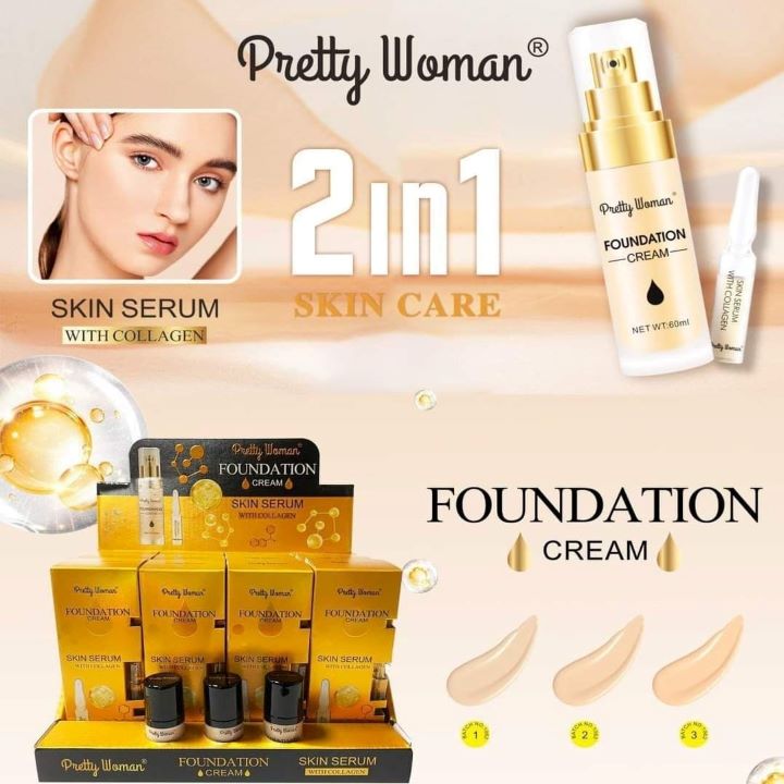 بريتي ومان فونديشن + كولاجين سيروم