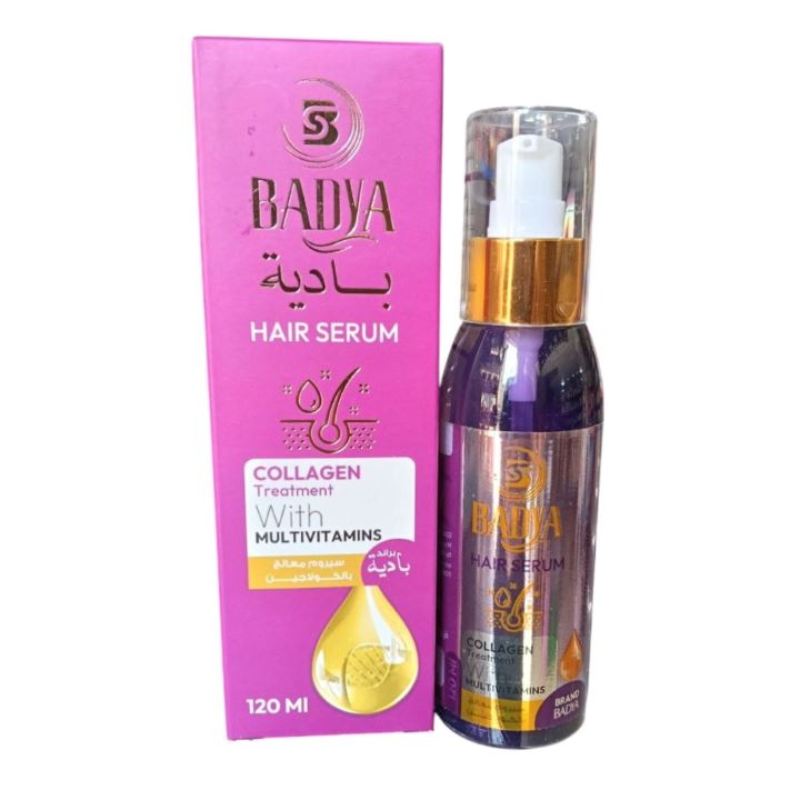 بادية سيرم معالج للشعر بالكولاجين 120 مل