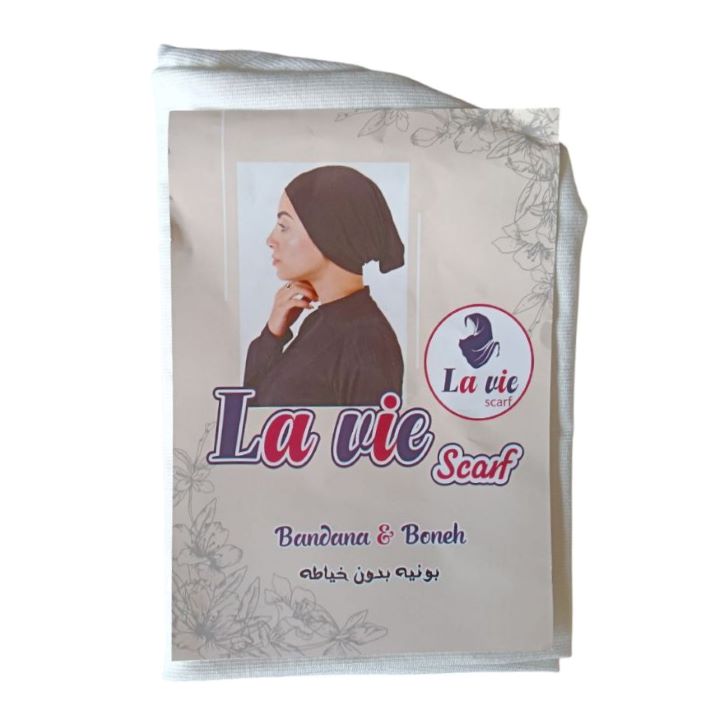 بندانة سكارف بدون خياطة