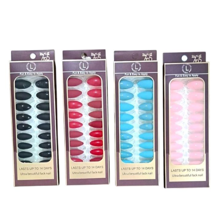 تالكلي اظافر 24 قطعة