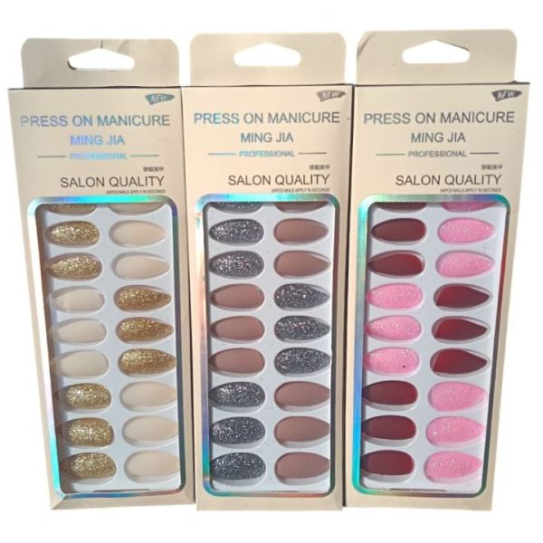 مينج اظافر 24 قطعة