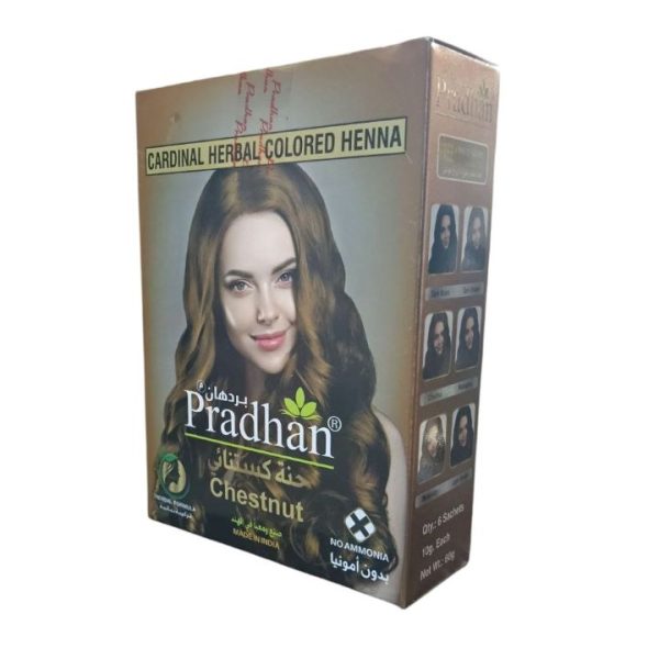 بردهان حنة بدون امونيا كستنائي كيس