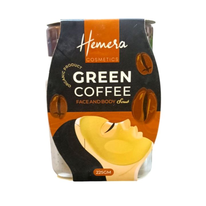 هيميرا صنفرة للوجه والجسم قهوة 225 جم
