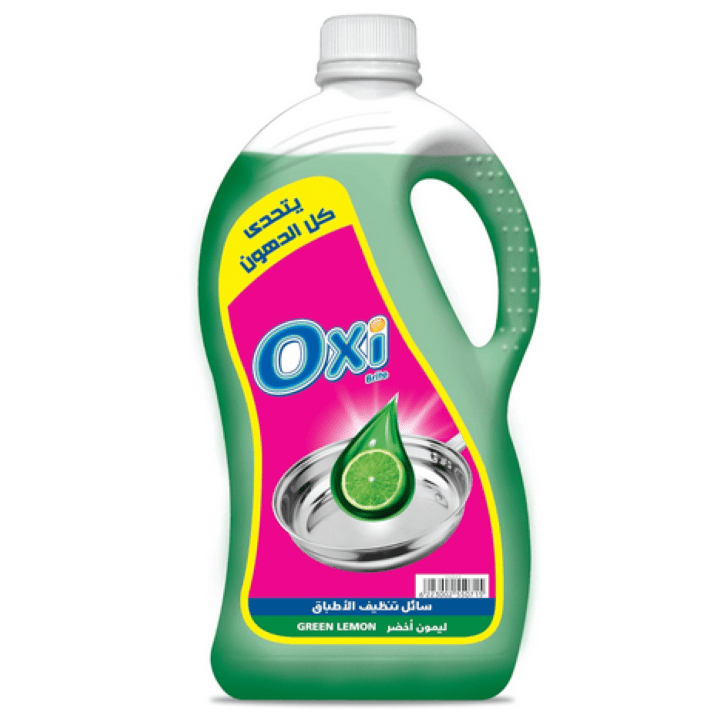 اوكسي سائل تنظيف الاطباق اخضر 2.5 لتر