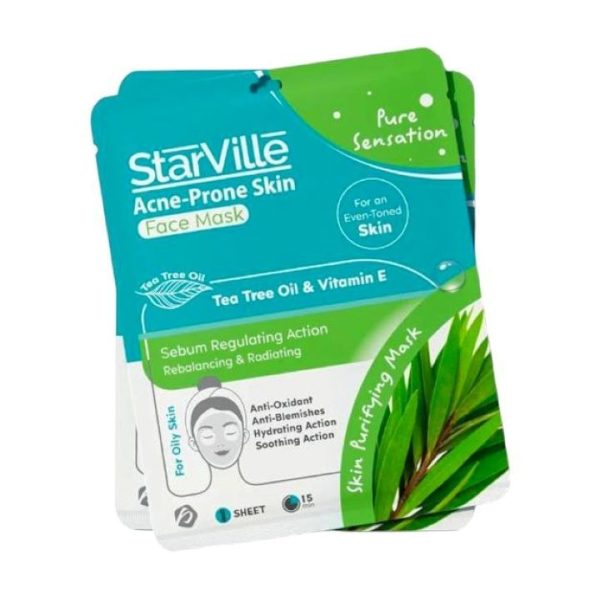 ستارفيل شيت ماسك لتنقية البشرة الدهنية