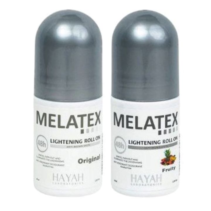 ميلاتيكس مزيل عرق عرض قطعتين اوريجينال + فواكه