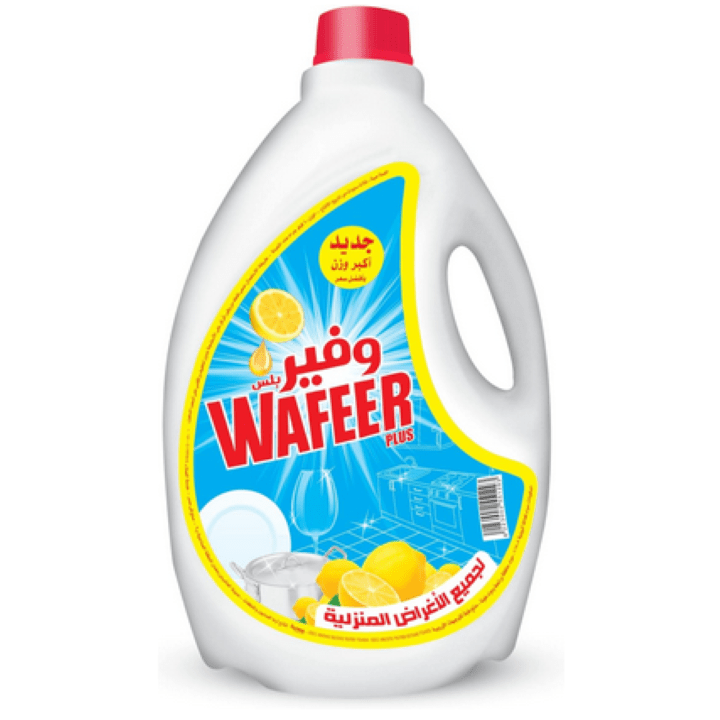وفير سائل تنظيف الاطباق اصفر 4 لتر