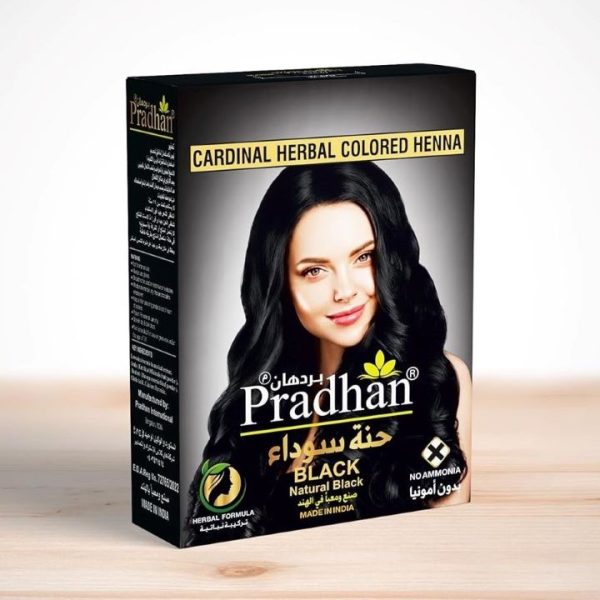 بردهان حنة بدون امونيا اسود كيس