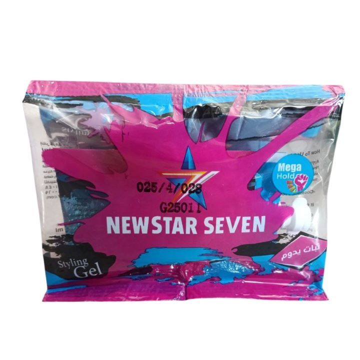 نيو ستار جيل ازرق 14 مل شريط 12 كيس