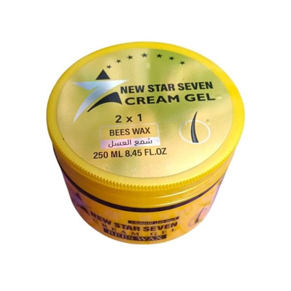 نيو ستار كريم جيل بشمع العسل 250 مل