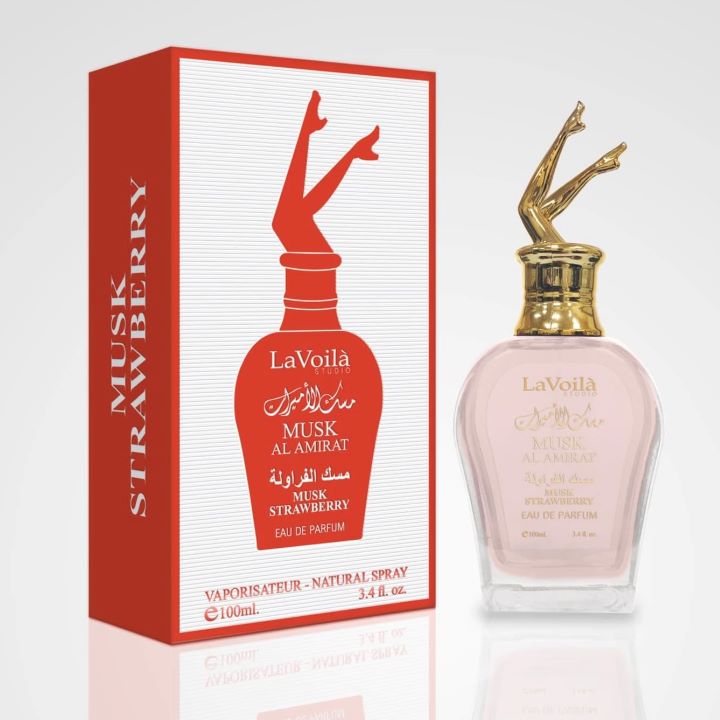 الاميرات مسك فراولة عطر سبراي 100 مل