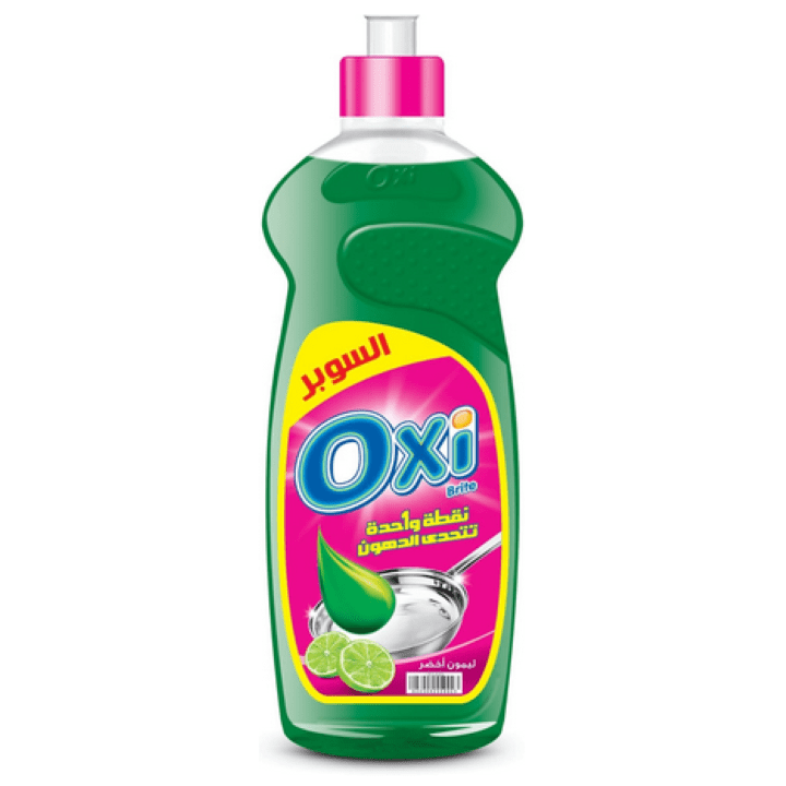 اوكسي سائل تنظيف الاطباق اخضر لتر
