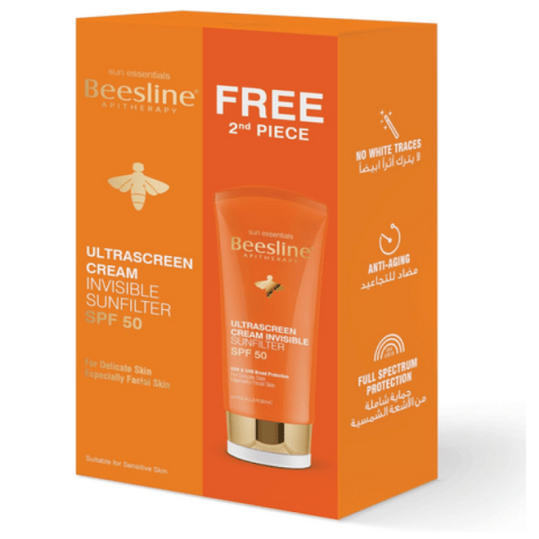 بيزلين صن بلوك كريم شفاف 60 مل عرض قطعتين