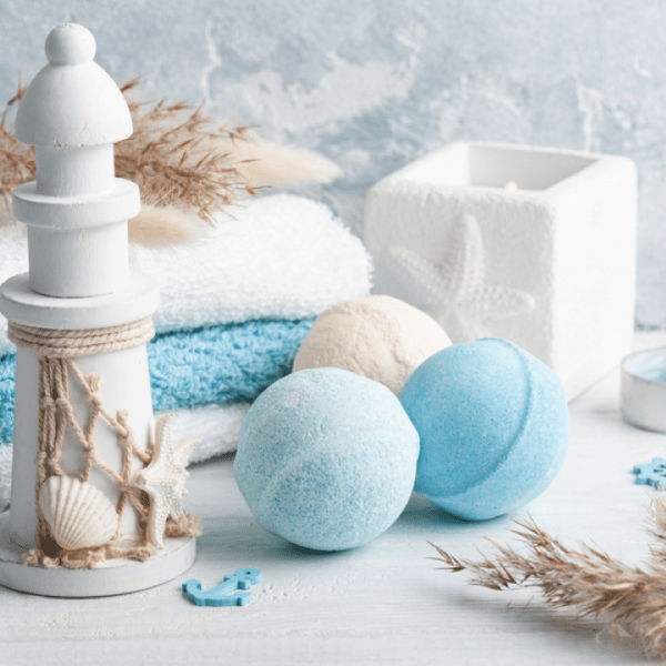 كرة الاستحمام الفوارة