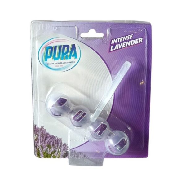 بيورا منظف ومعطر تواليت 4 كرات باللافندر