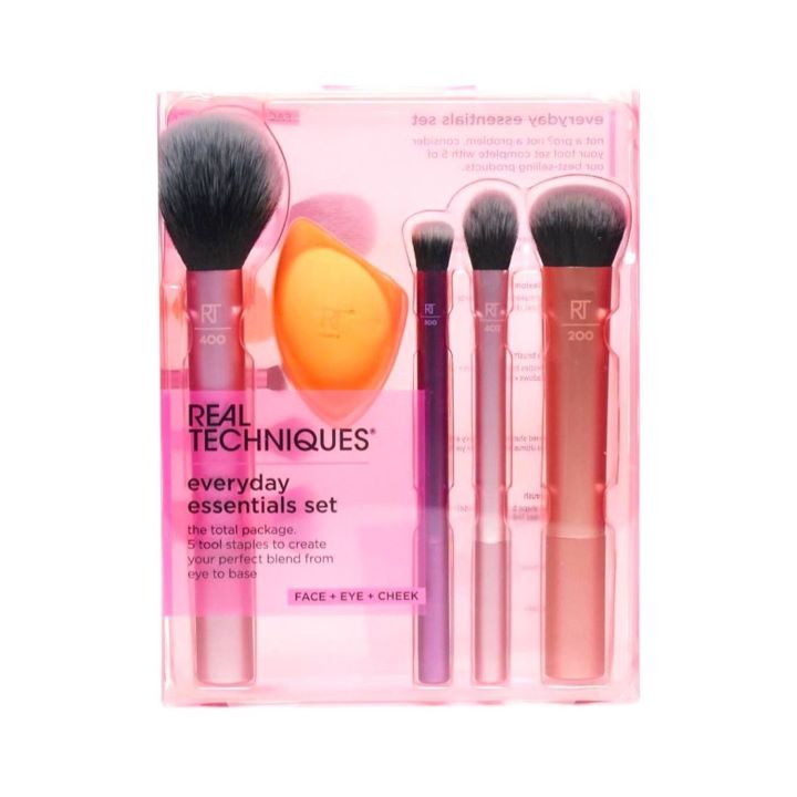 طقم فرش مكياج ريال تكنيك 5 قطع