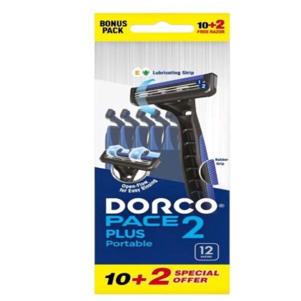 دوركو شفرات حلاقة بيس 2 رجالي 12 قطعة