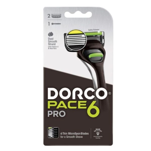 دوركو شفرات حلاقة بيس 6 رجالي يد + 2 غيار