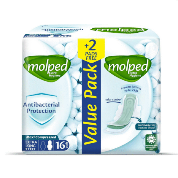 مولبد طويل 16 فوطة عرض قطعتين