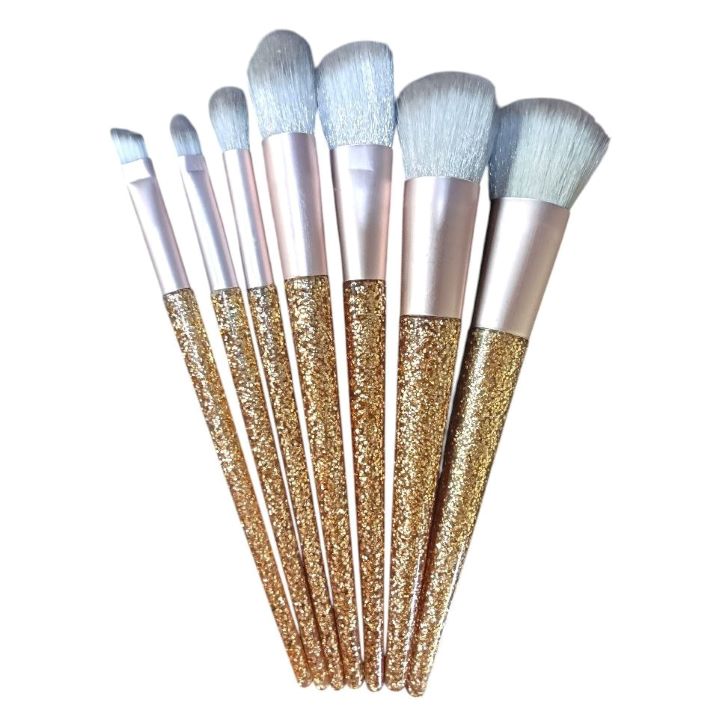 طقم فرش مكياج 7 قطع هاي كواليتي