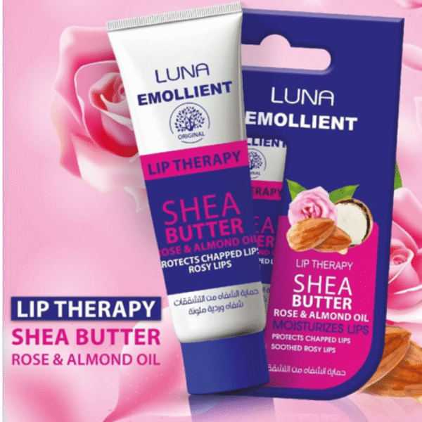 لونا ليب ثيرابي بزبدة الشيا والورد واللوز  10 جم