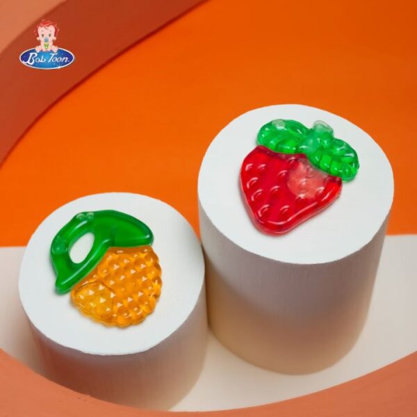 بوب تون عضاضة سيليكون بشكل فواكه