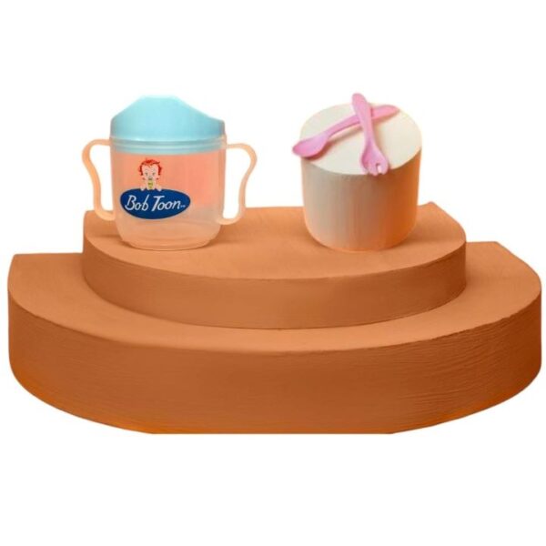 بوب تون كوب اطفال + معلقة وشوكة