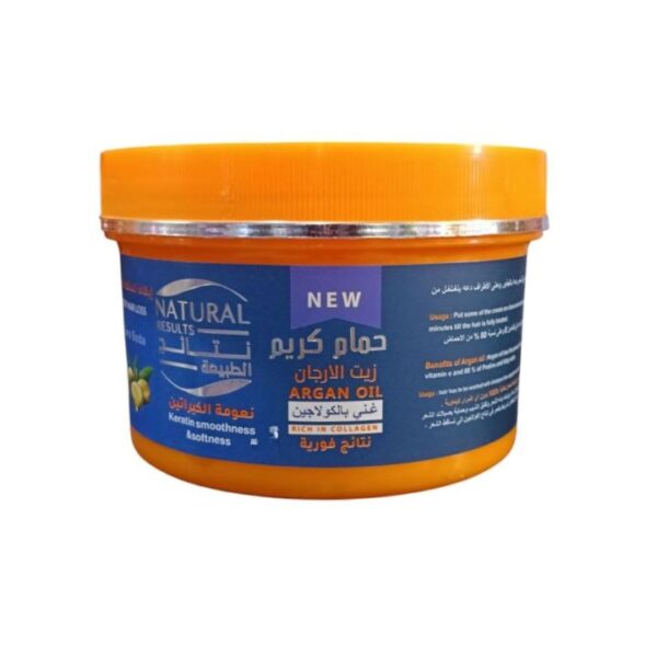 نتائج الطبيعة حمام كريم كولاجين بزيت الارجان 500 جم